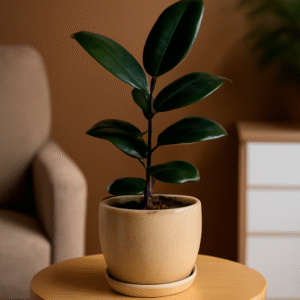 Buy Rubber Plant Online | Ficus elastica Indoor Plant – The Tarva