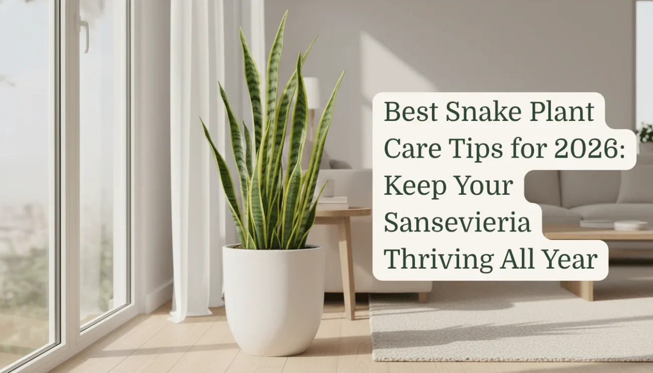 Best Snake Plant Care Tips for 2026- Keep Your Sansevieria Thriving All Year